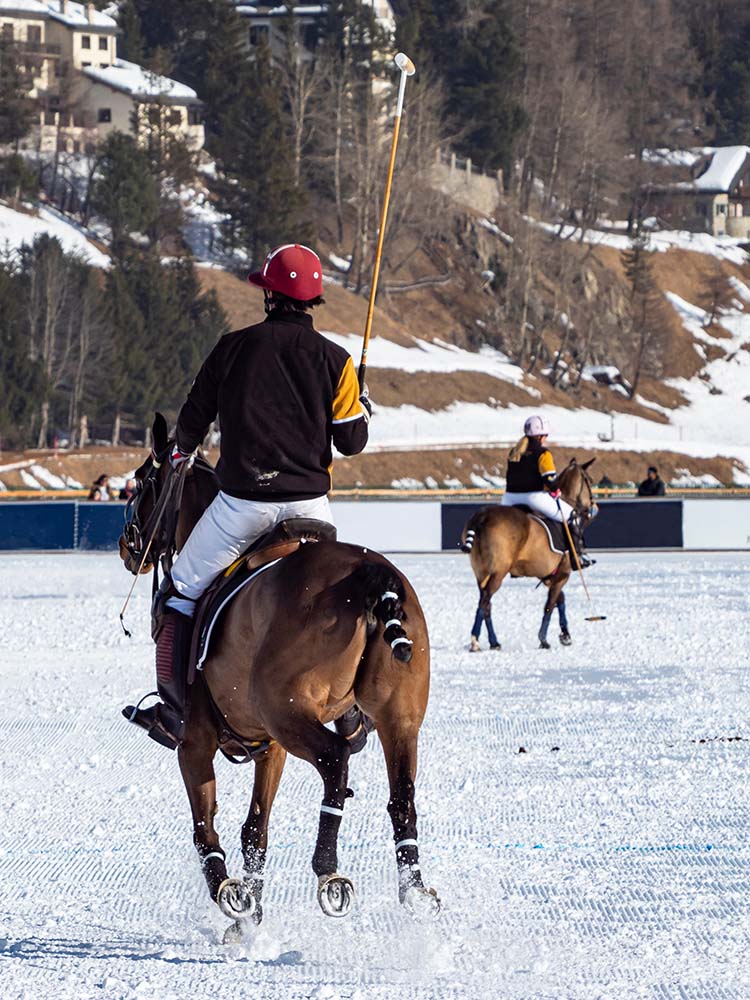 Snow Polo Spieler